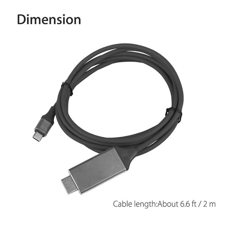 Cáp Chuyển Đổi Wili Usb 3.1 Usb-C Type C Sang Hdmi Hdtv Hdmi Cho Lenovo Thinkpad X1 2018 Macbook Macbook Pro Samsung S8 S9 Note8