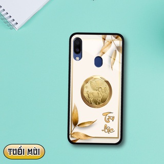 Ốp kính 3D 12 con giáp Samsung Galaxy M20