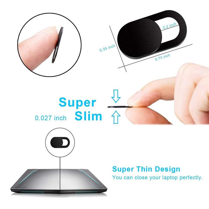 6 Pack Webcam Slide Privacy Protection Laptop Camera Cover