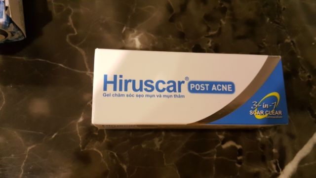 Hiruscar post acne