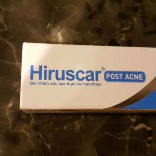 Hiruscar post acne
