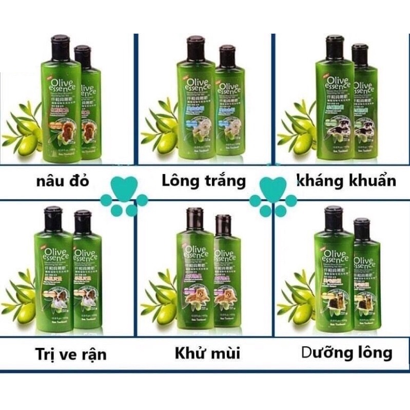 Sữa tắm Oliver cho chó mèo dưỡng mượt lông khử mùi 450ml - ShopPetAz