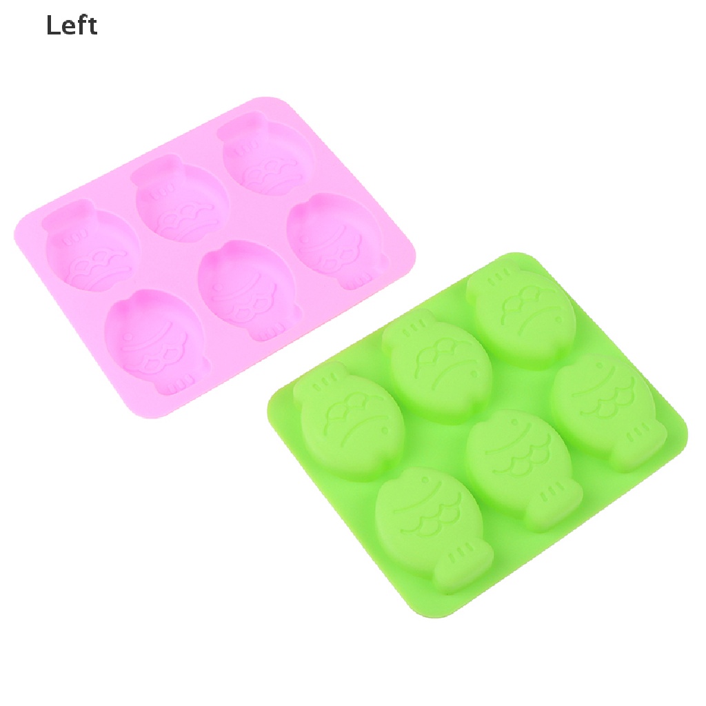 Khuôn Làm Bánh / Xà Phòng Handmade Silicone Hình Cá