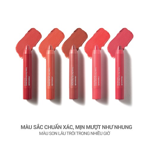 Son bút chì 3 in 1 cho bờ môi mềm mượt Mamonde Creamy Tint Color Balm Intense 2.5g | BigBuy360 - bigbuy360.vn