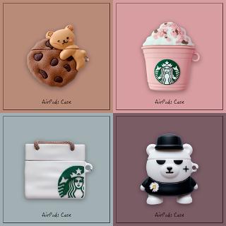 Vỏ Bảo Vệ Hộp Sạc Tai Nghe Apple AirPods 1/2/inPods 12/12S Bằng Silicon Kiểu Dáng Hoạt Hình