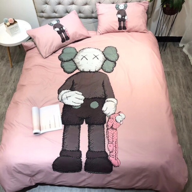 Bộ ga gấu kaws