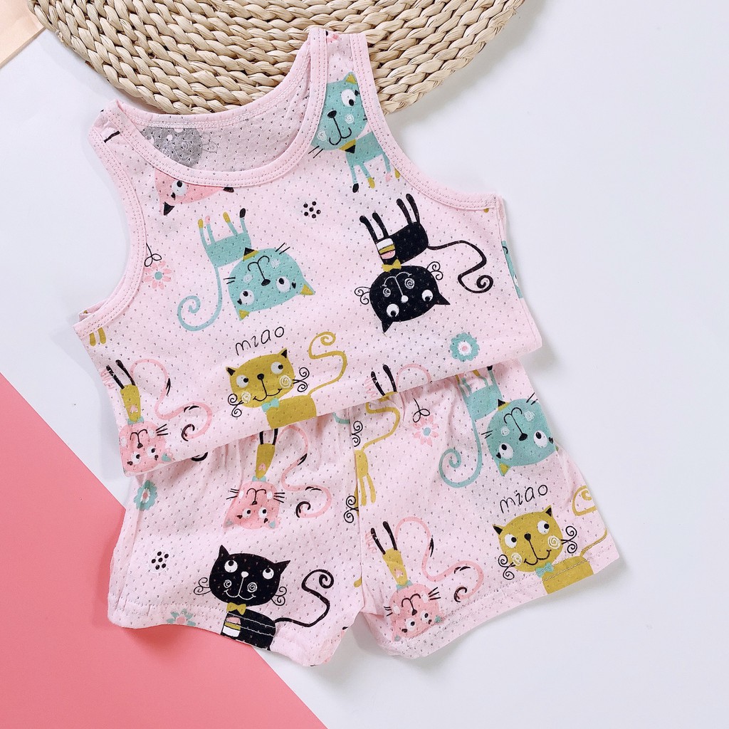 Xả Hàng !!! Ba Lỗ Thông Hơi Chất Cotton  Điều Hòa Hàng Quảng Châu Cho Bé ( Size 10-22kg) (1476 ) Shop Phúc Yến