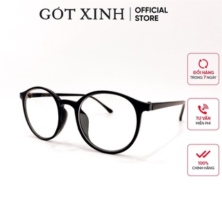 [Mã BMLT35 giảm đến 35K đơn 99K] Mắt Kính Gót Xinh MK006 Mát Mắt Mèo Gọng Mỏng