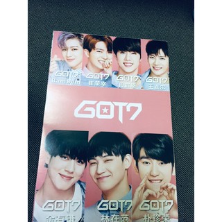 (nhiều mẫu) Poster cứng A3 GOT7