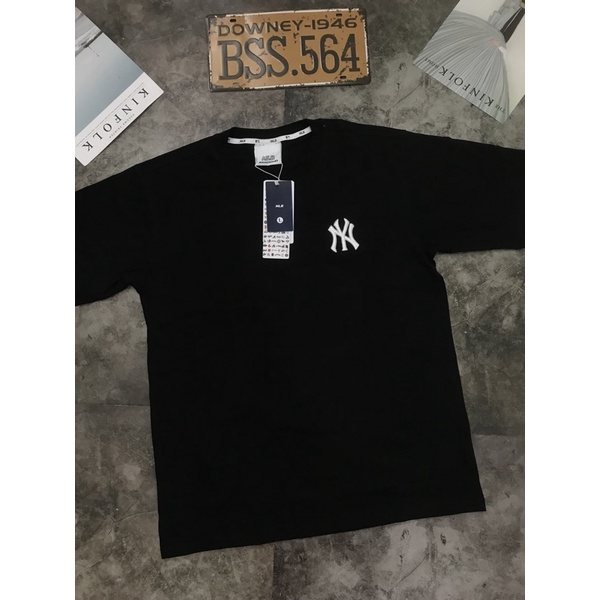 Áo Thun In Logo Màu Tím/Xanh/Trắng/Đen/Hồng