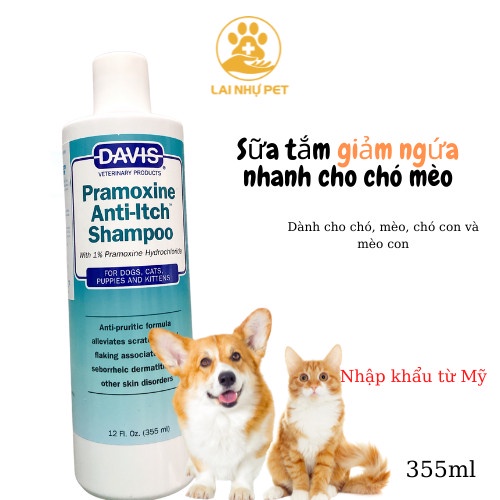 Sữa tắm chuyên đặc trị các vấn đề về da Davis - LAI NHỰ PET