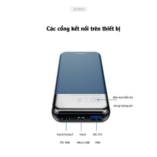 Pin sạc dự phòng Joway JP156