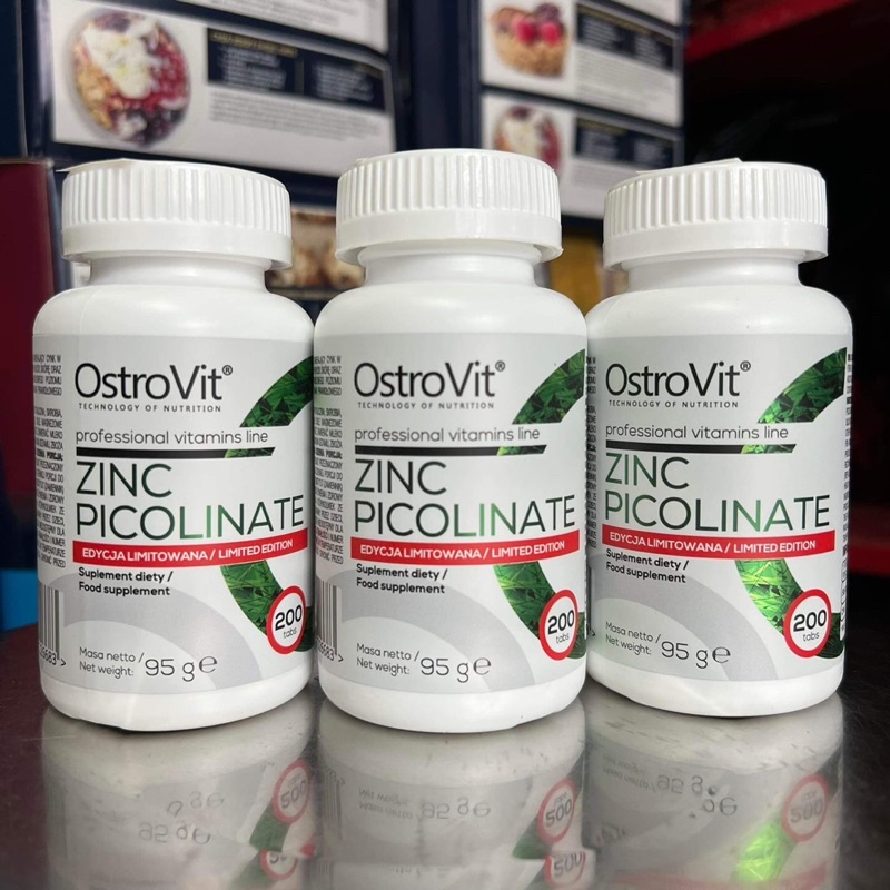 Vitamin Zinc | Ostrovit Zinc | Vitamin Kẽm và Khoáng Chất Cho Cơ Thể  15mg - Chính Hãng