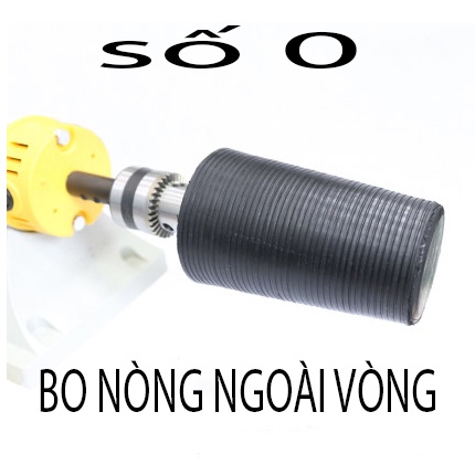 Bộ cố định bo vòng tay cẩm thạch, ngọc bích, đá quý sử dụng cho các motor hai đầu, máy mài
