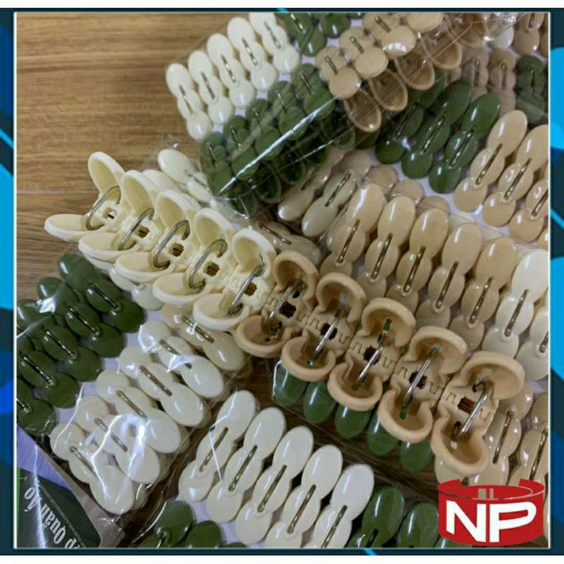 Combo 20 kẹp quần áo hàng Việt Nhật giá tốt