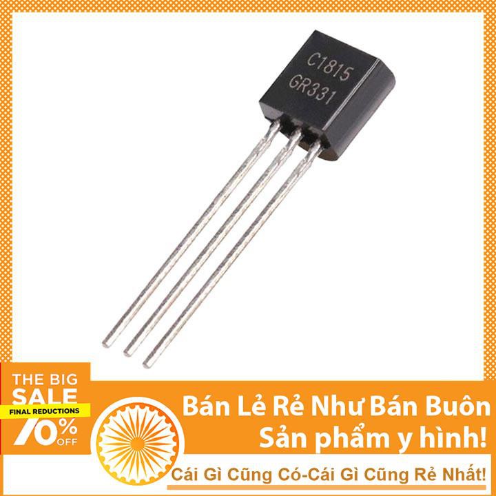 Bộ 4 Con Transistor C1815 TO-92 TRANS NPN 0,15A 50V