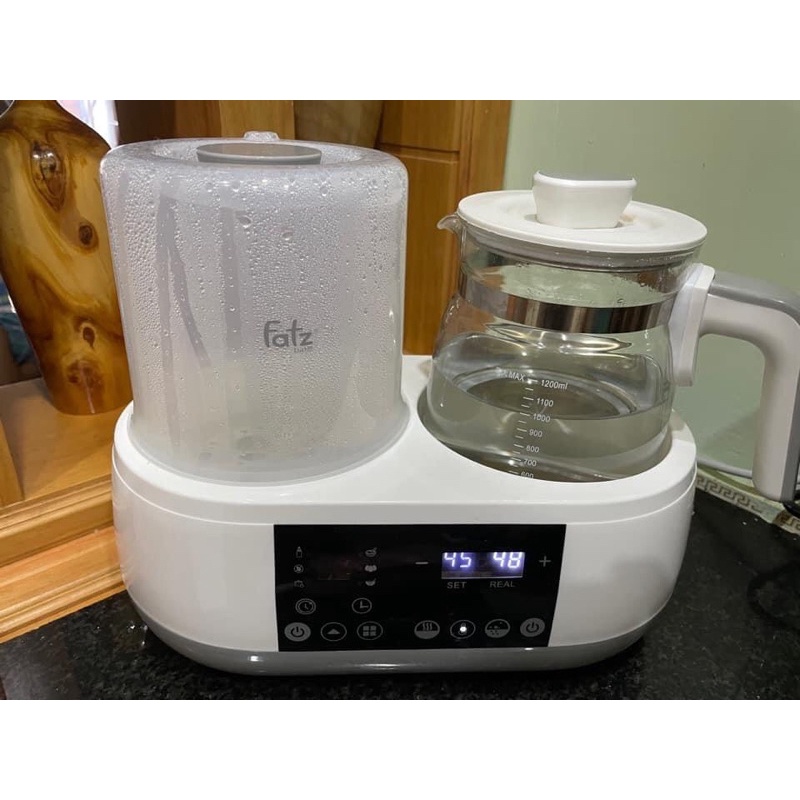 Máy tiệt trùng, hâm sữa, hầm chậm, đun nước pha sữa (ALL-IN-ONE) FATZBABY - MULTIMAX 1 - FB9002SJ
