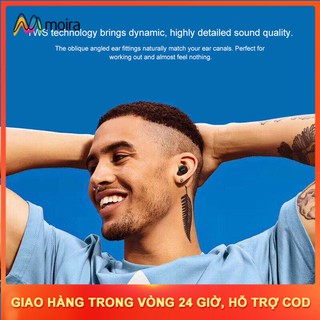 Tai nghe Bluetooth QCY t1c TWS 5.0 + Bộ phụ kiện đi kèm