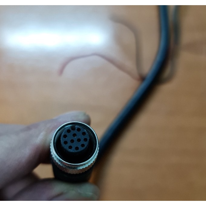 Cáp CCB-PWRIO-05 COGNEX Cable Power IO M12-12