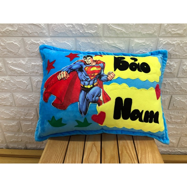 Gối siẻu nhân nhug mịn