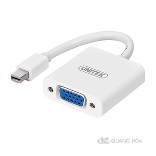 Cáp chuyển Mini DisplayPort sang VGA Unitek Y-6327WH