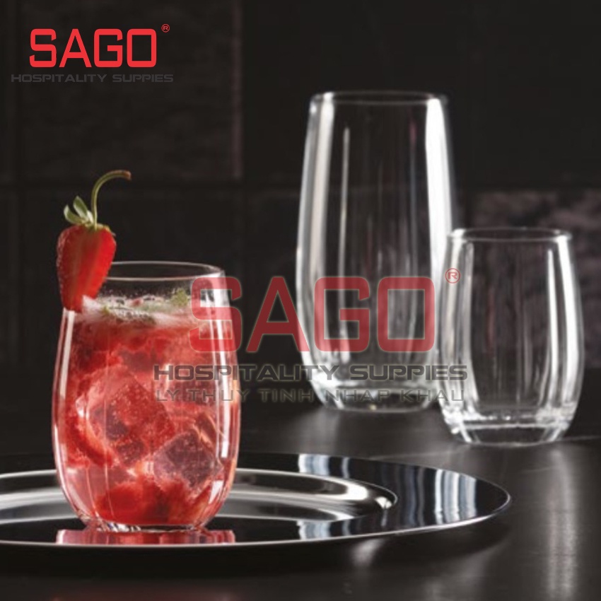 Ly Thủy Tinh Deli Linka Glass 380ml , 510ml | Tùy Chọn Dung Tích và Kiểu Dáng