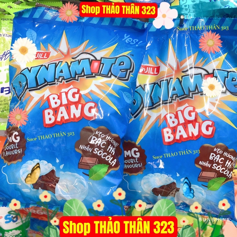 Kẹo Dynamite Big Bang Bạc Hà Nhân Socola