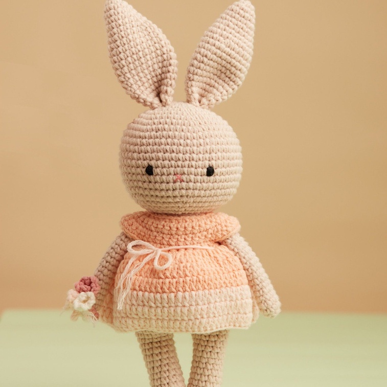 Gấu bông Thú nhồi bông CHIPPIANDCO Thỏ Honey 30cm