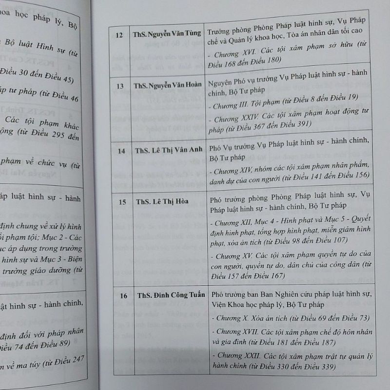 Sách - Bình luận khoa học Bộ luật Hình sự (Viện khoa học pháp lý) Những quy định chung - NXB Tư Pháp