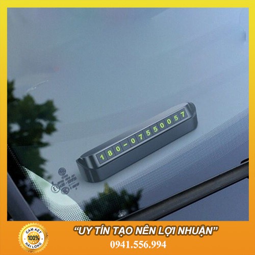 Bảng Ghi Số Điện Thoại Gắn TaploXe Hơi