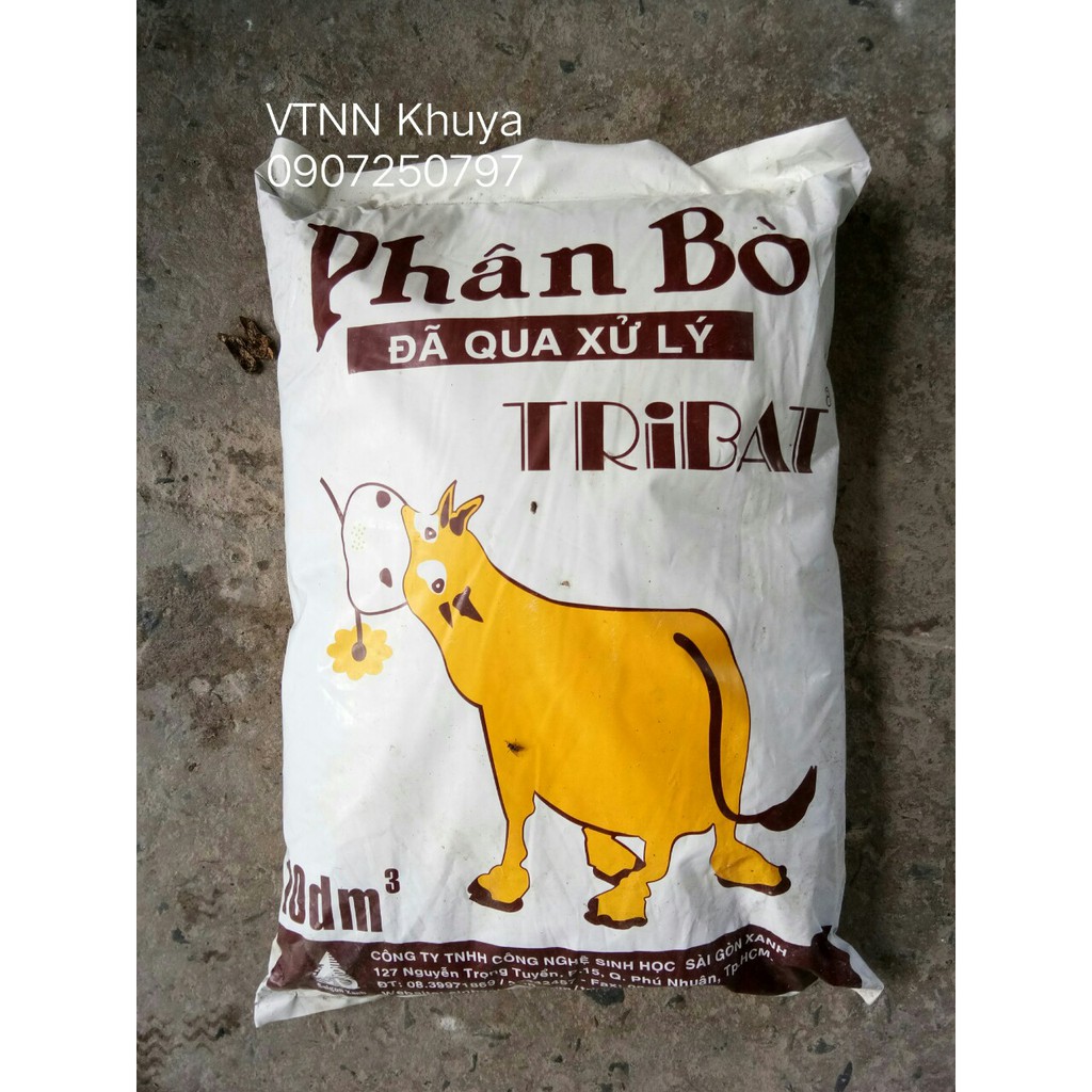 Phân bò đã qua xử lý Tribat 10dm3