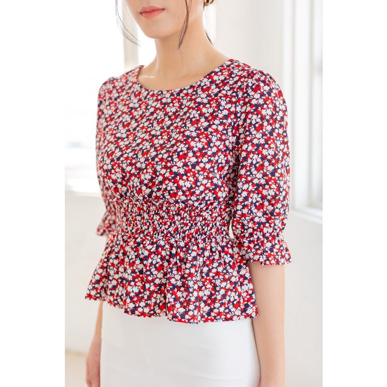 ÁO PEPLUM HOA NHÍ 5620