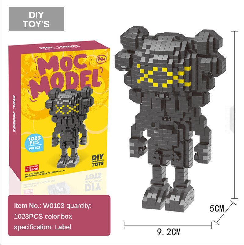 LEGO Bộ Đồ Chơi Lắp Ráp Mô Hình Nhân Vật Kaws