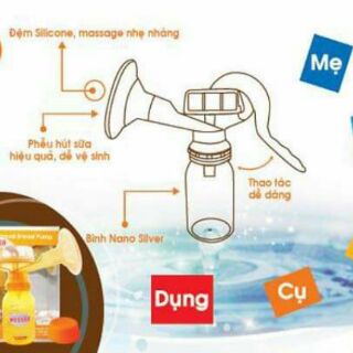 Máy hút sữa cầm tay Wesser