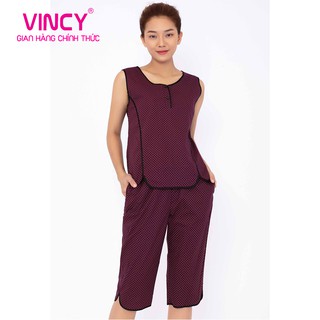 Bộ đồ kate lửng nữ vincy thoáng mát bkl110s11