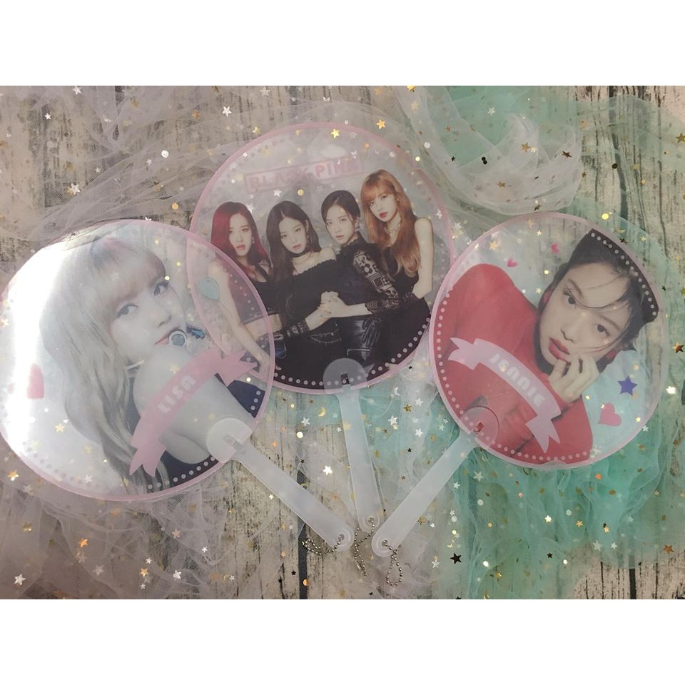 Quạt nhựa cầm tay nhóm nhạc Blackpink