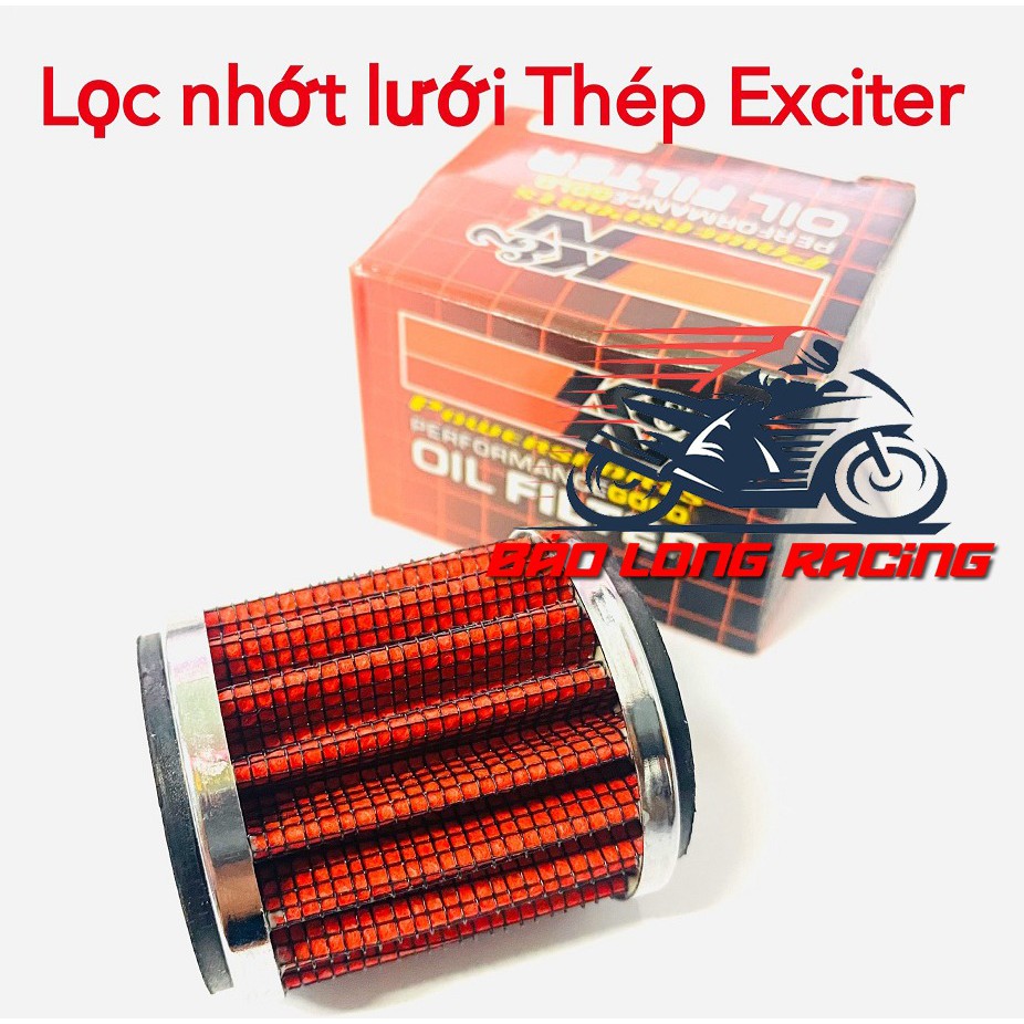 Lọc nhớt Exciter Lưới thép không rỉ