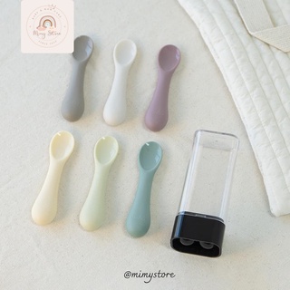 𝐁𝐋𝐔𝐄𝐌𝐀𝐌𝐀 Thìa Ăn Dặm Silicone