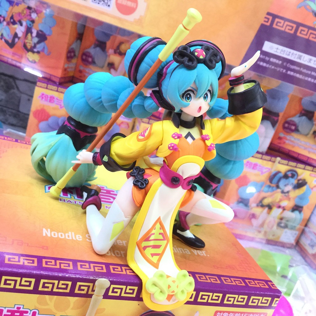 Mô Hình Figure Nhân Vật Anime Vocaloid - Hatsune Miku - Noodle Stopper Figure, FuRyu, chính hãng Nhật Bản