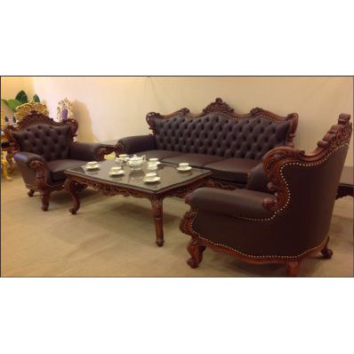 Bàn ghế sofa cổ điển cao cấp, sang trọng DP24