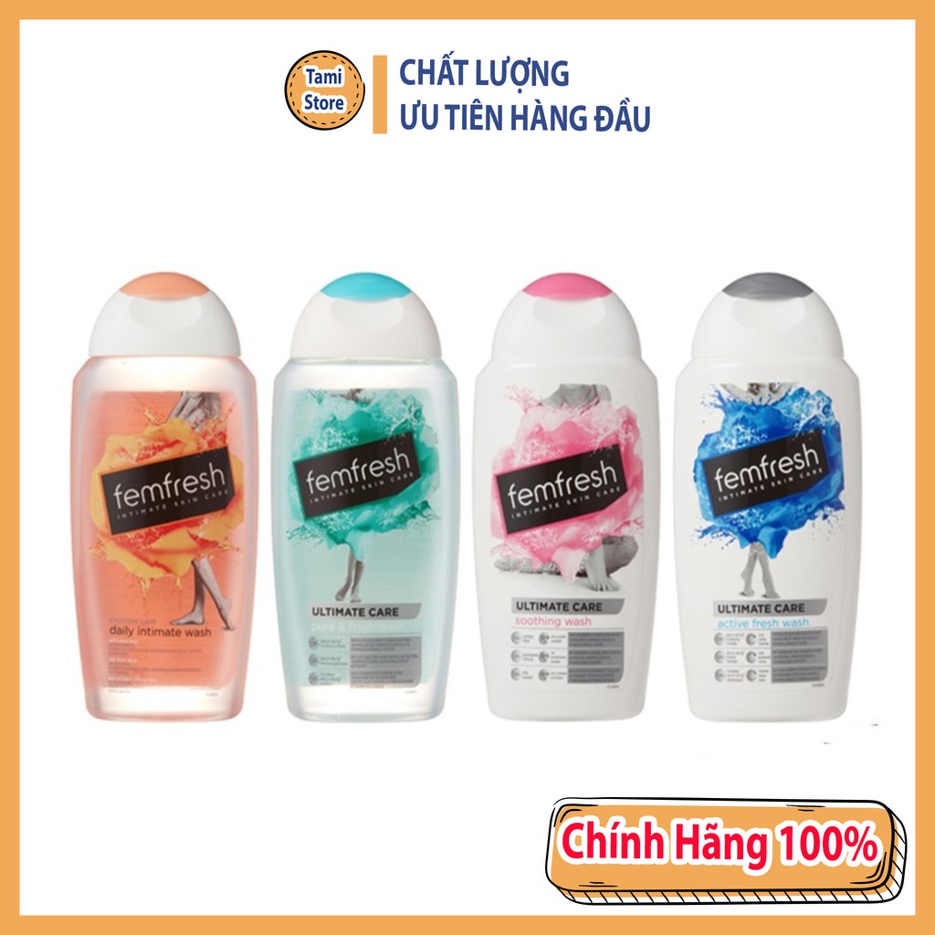 [FREESHIP][CHÍNH HÃNG]Dung Dịch Vệ Sinh Phụ Nữ Femfresh UK 250ml