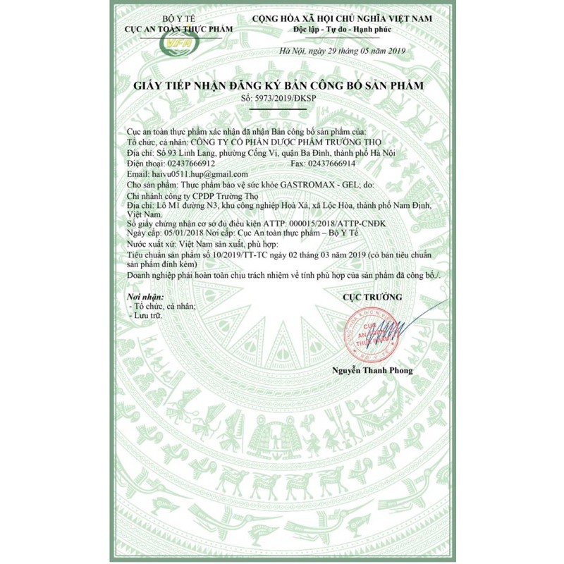 dạ dày gastro max | Thế Giới Skin Care