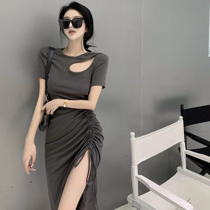 Váy Đuôi Cá Có Dây Rút Phong Cách Thời Trang Mùa Hè Mới 2021