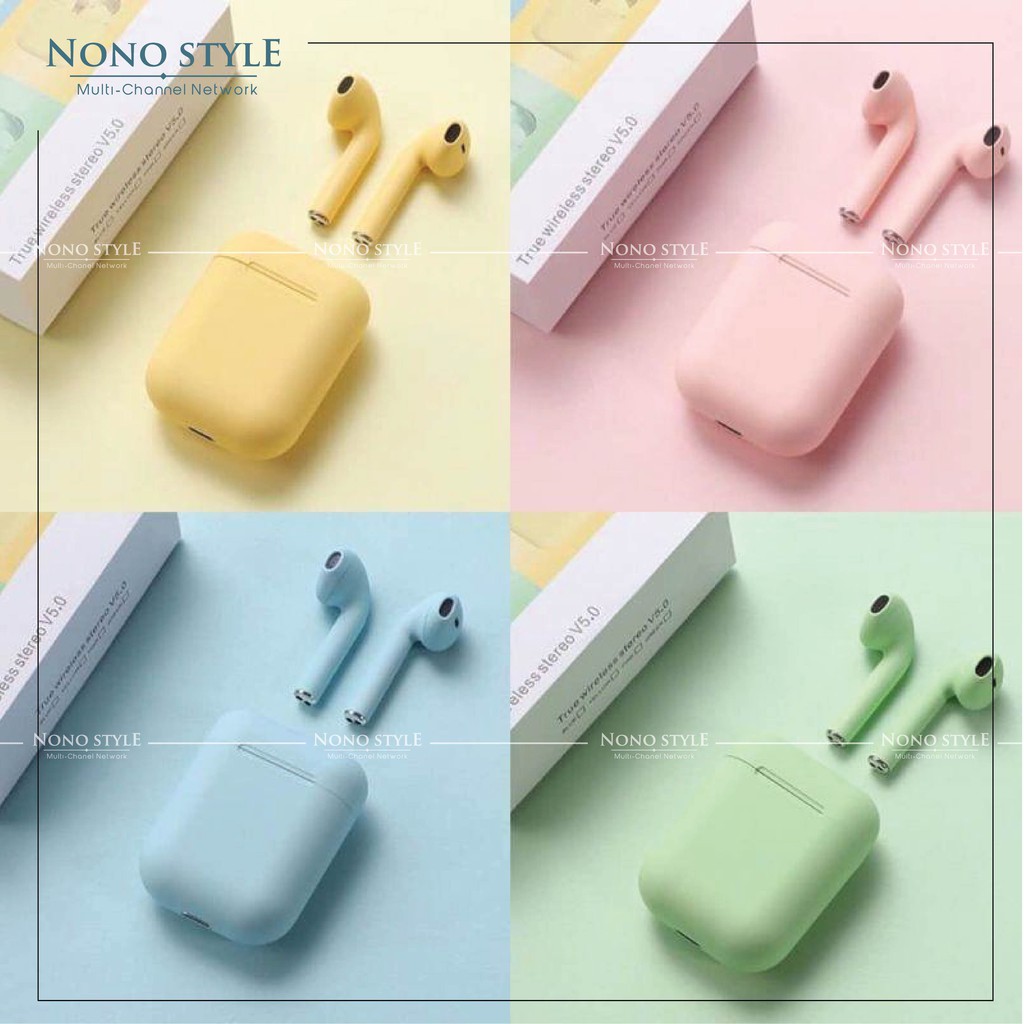 [LOẠI 1] Tai Nghe Không Dây Bluetooth Inpods 12 Simple - Âm Bass Mạnh - Chống Nước - Nhiều Màu - Chip Mới Nhất