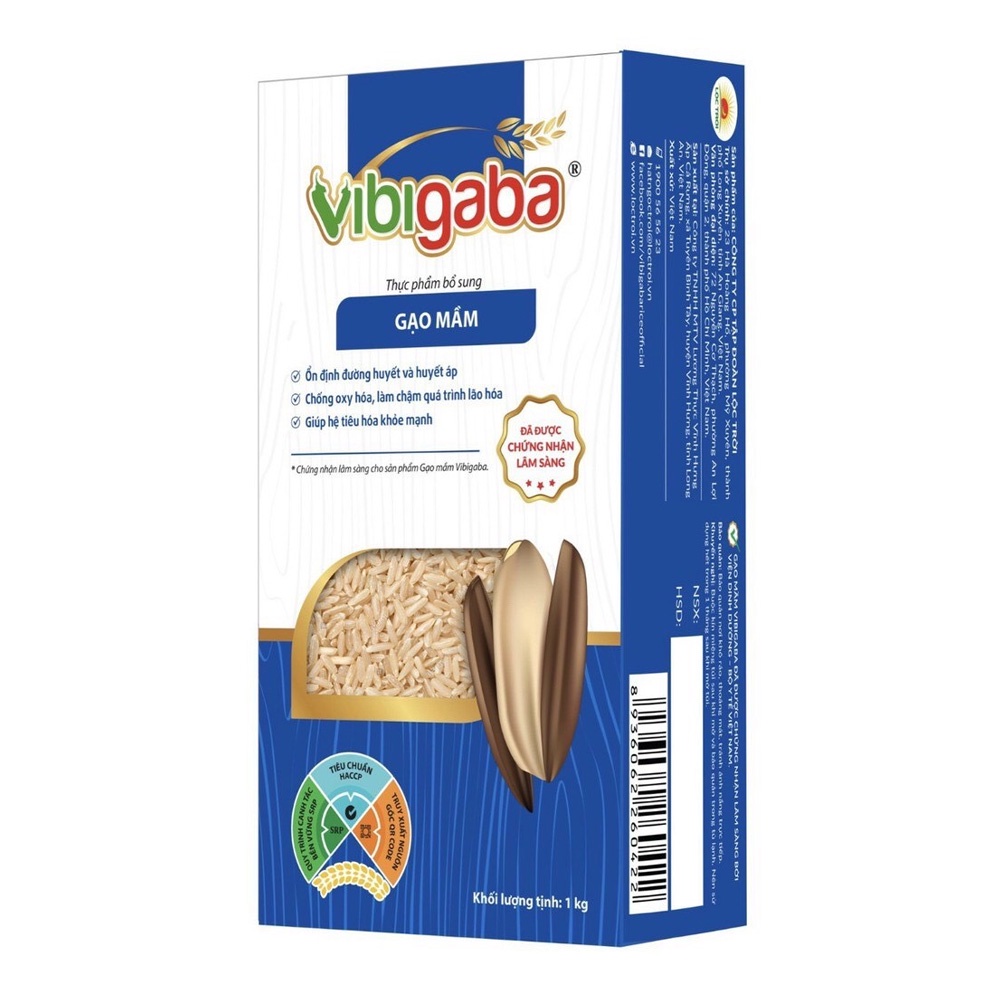 Gạo mầm Vibigaba 500gr & 1kg