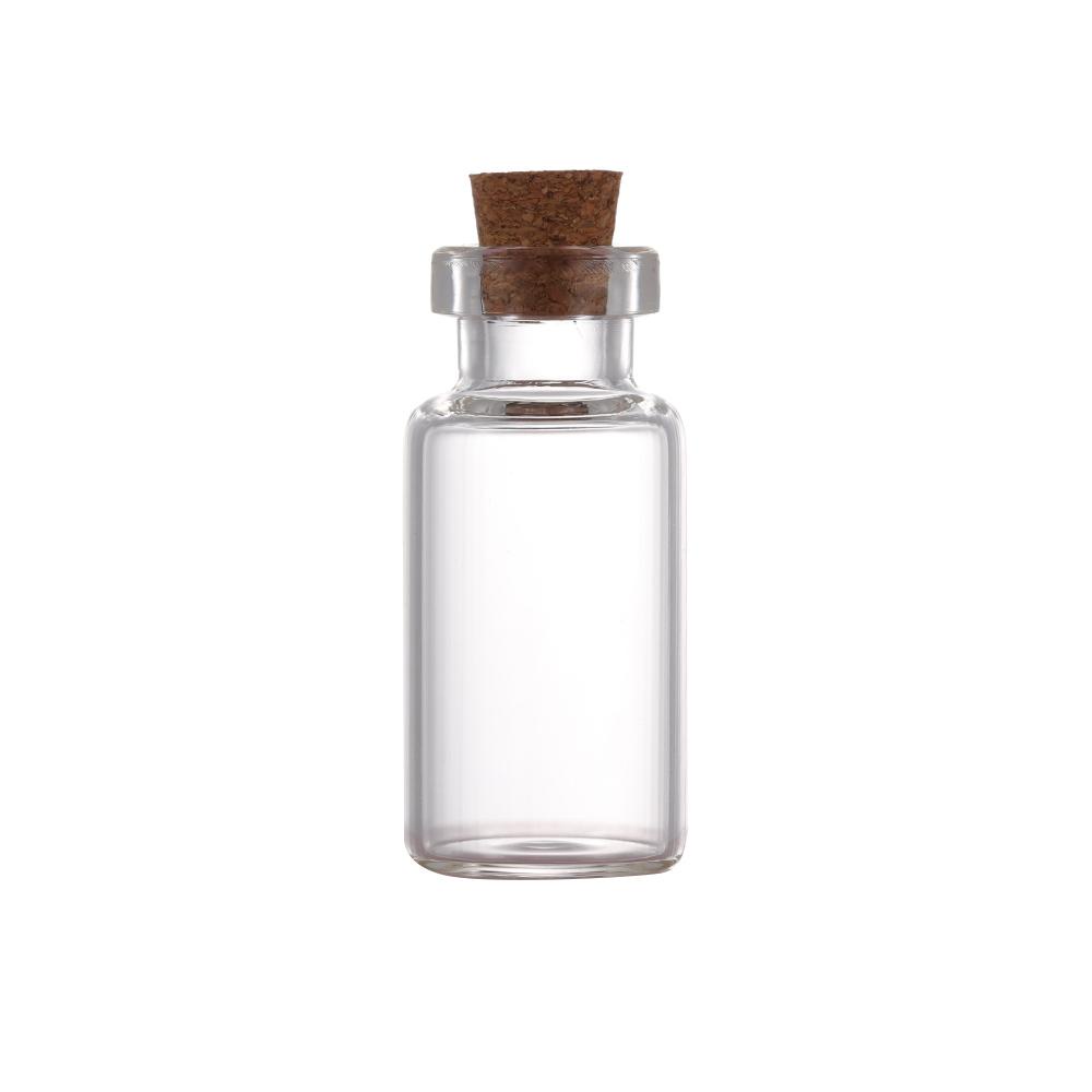 .Set 10 Lọ Rỗng Mini Đựng Lời Nhắn Kèm Nút Bần
