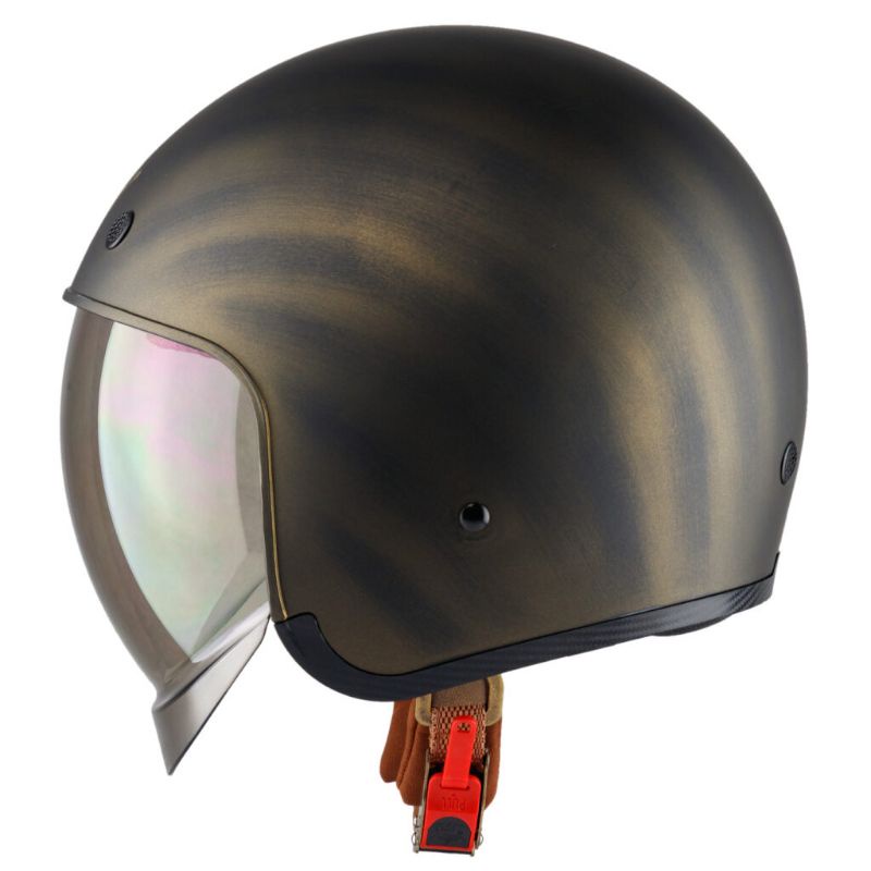 Nón bảo hiểm 3/4 kính âm M139 màu đồng xước - Mũ bảo hiểm Royal M139 BH 12 tháng