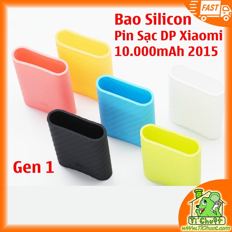 Bao Silicon Pin Dp Xiaomi 10000mAh 2015 Chính Hãng