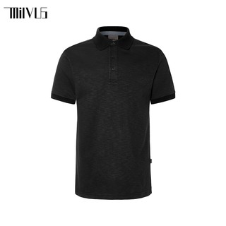 Áo thun Polo Nam Milvus. Áo trơn co dãn, vải sợi gân sang trọng, dáng ôm, nhiều màu sắc và kích thước