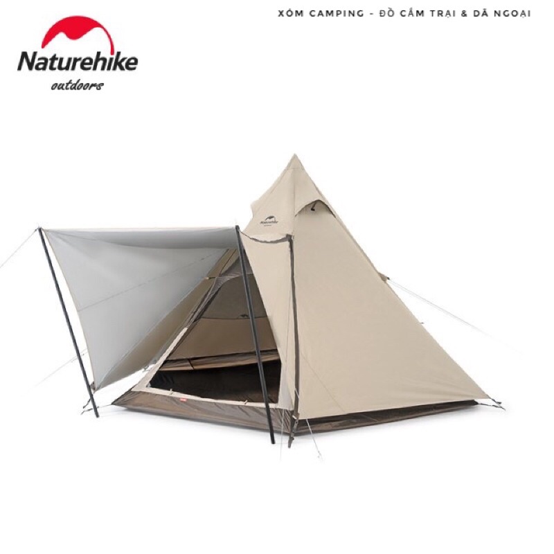 Lều kim tự tháp 3-4 người Naturehike NH20ZP013